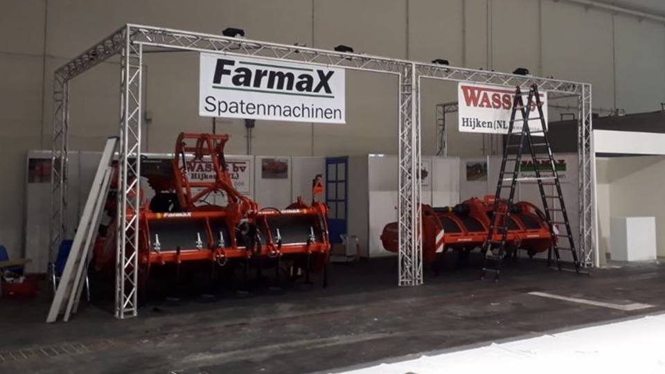 Wasse op de Agritechnica Beurs in Hannover 
